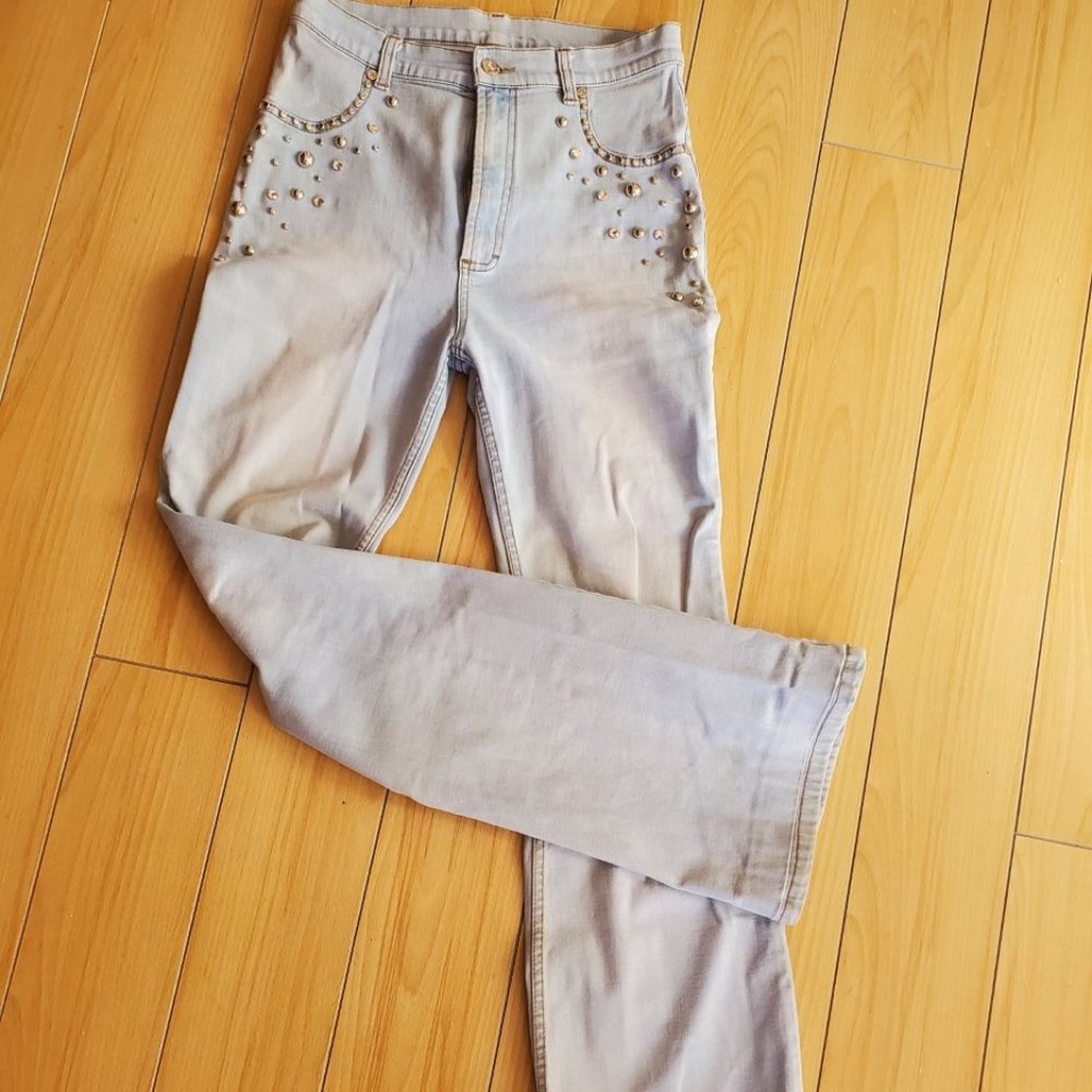 sexy sparkling jeans
